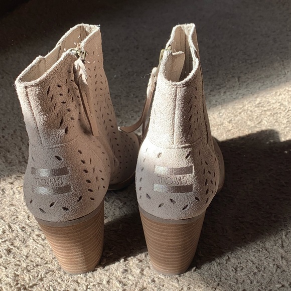 TOMS peep toe heels - Picture 2 of 5